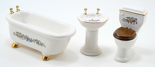 Series IV: Bath Set/3, Ceramic