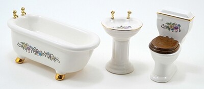 Series IV: Bath Set/3, Ceramic