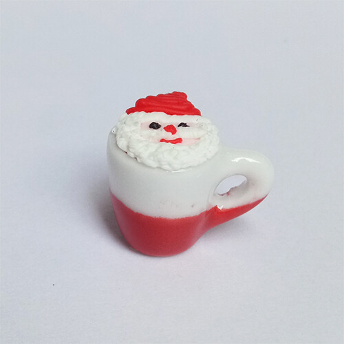 Cupcake in a Mug - Santa Face