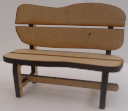 Garden Bench Rustic Kit