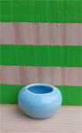 Flower Bowl, Light Blue