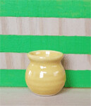 Vase, Yellow, Style 2