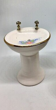 Pedestal Basin - Flower Design