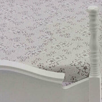 Double Bed, White