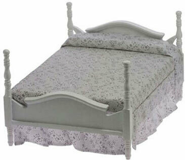 Double Bed, White