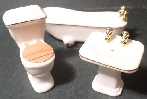 1:24 Bathroom Set