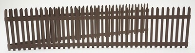 Rusty Picket Fence