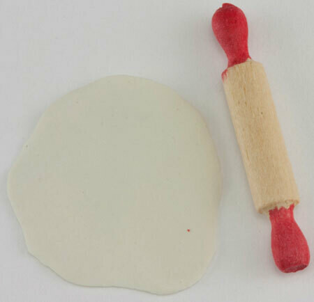 Rolling Pin with Dough