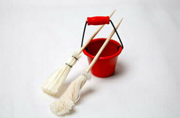 Bucket, Mop &amp; Broom Set