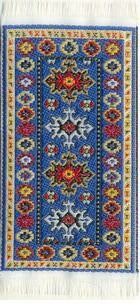 Woven Turkish Rug, Extra Small - B