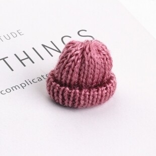Knitted Hat / Beanie, Colour: Dusty Pink