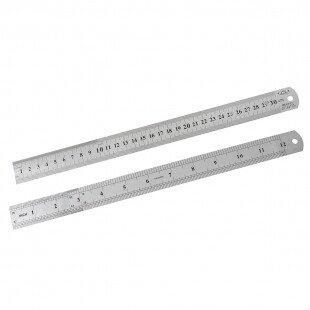 Steel Straight Ruler 30cm