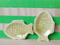 Plate, Fish - Tan