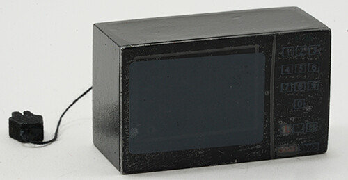 Microwave with Cord, Colour: Black