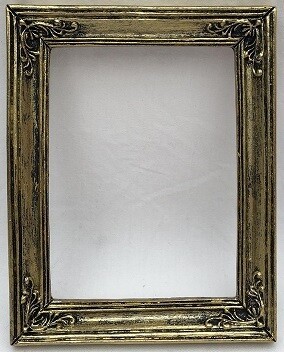 Frame - Resin - Gold w/black detail