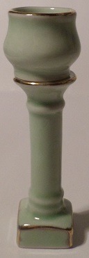 Vase on Pedestal, Colour: Green