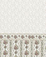 Floral stripe and pattern