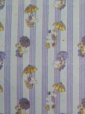 Blue Stripe with Animals