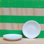 Plate, White - Style 12