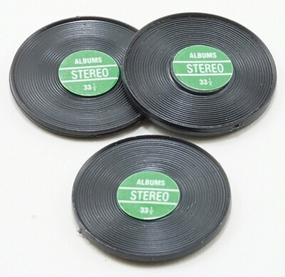 Records, Green Label, 3pk