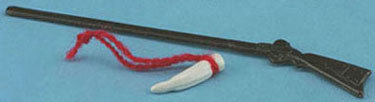 Rifle and Powder Horn