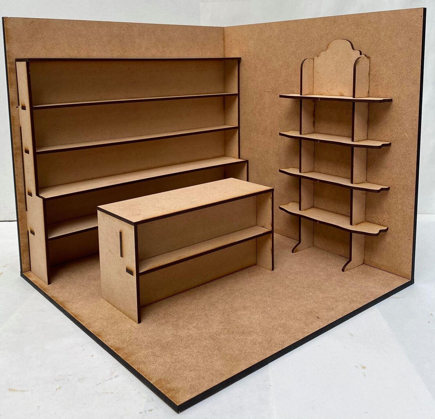 Corner Room Box - Shop Kit
