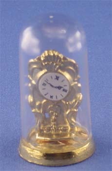 Glass Domed Mantle Clock