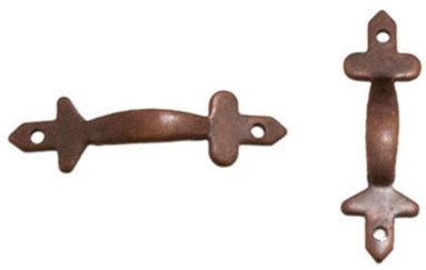 Door Pulls- Bronze -  2 pack