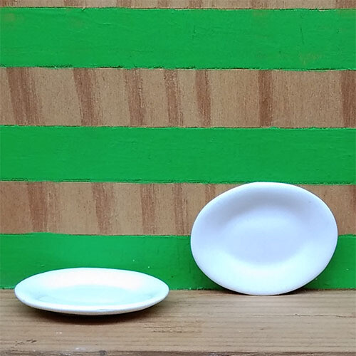Plate, White - Style 13