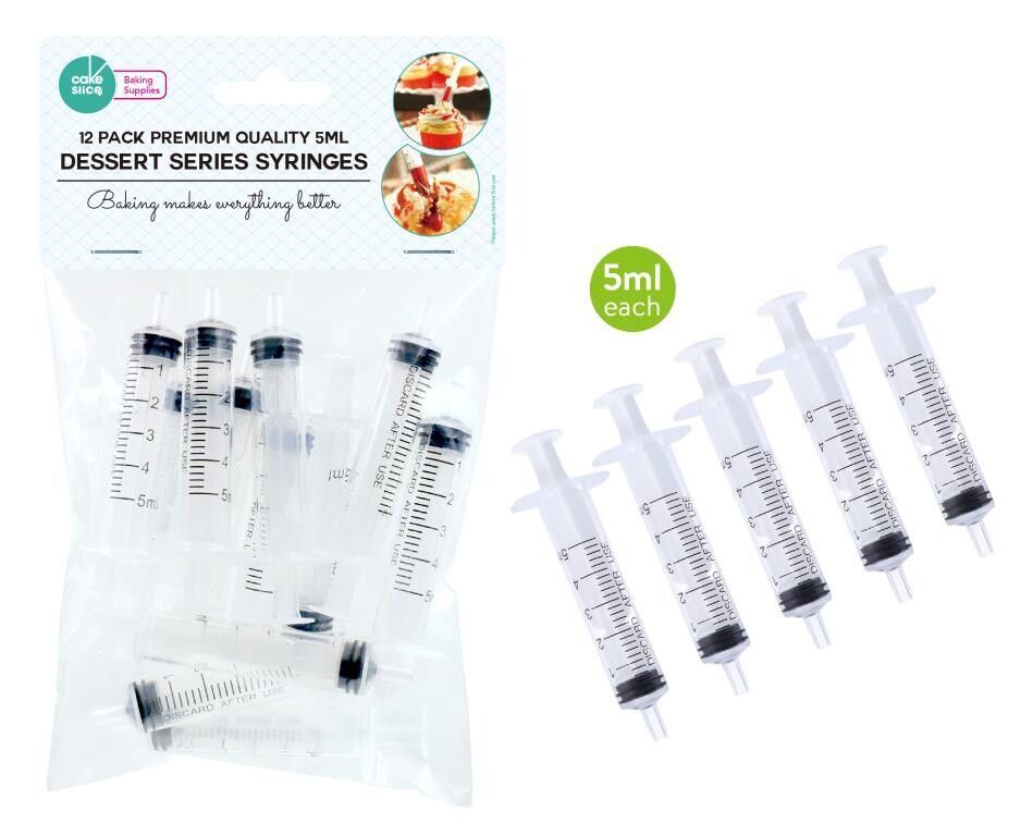 Syringes - 5ml - 12 pack
