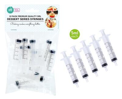 Syringes - 5ml - 12 pack