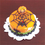 Cake, Halloween - Spider &amp; Pumpkin