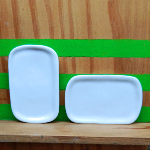 Plate, Large - White