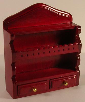 Wall Rack with Opening Drawers