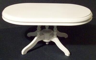 Dining Table, Oval, White