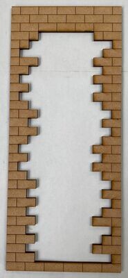 Book Nook Brick Surround
