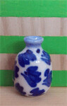 Vase, Blue Floral - Style 8