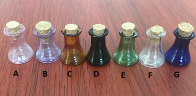 Bottle - Coloured Flask - Various