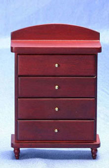 Chest Of Drawers, Colour: Mahogany