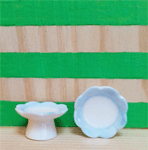 Cake Stand - Small, Blue &amp; White