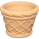 Flowerpot, Net Pattern