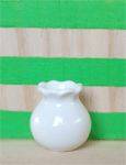 Vase, White - Style 6