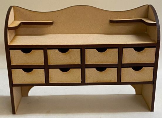 Shop Display with Drawers Kit