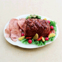 Ham on Platter