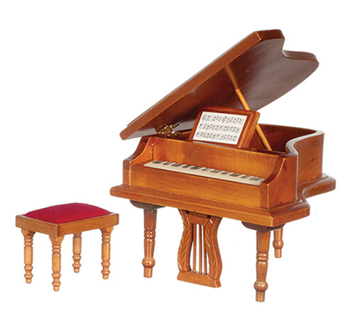 Grand Piano with Bench