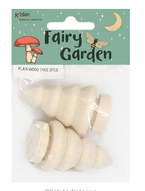 Wooden Trees - 2 pack