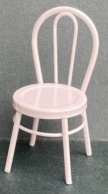 White Metal Chair