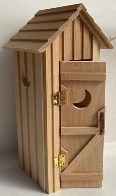 Out House - Raw Wood