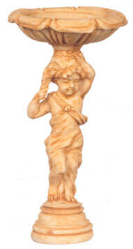 Cherub Bird Bath