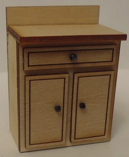 1:24 Kitchen Bench Kit